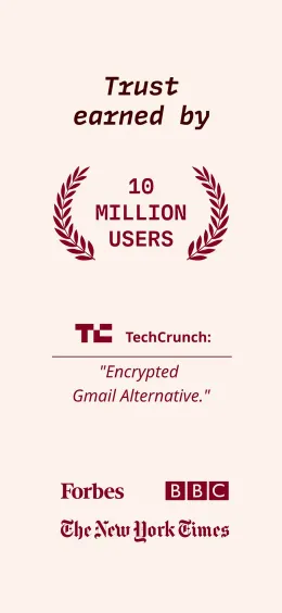 Tuta iPhone app, screen 3 of 4