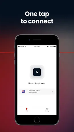 MEGA VPN iPhone app, screen 3 of 4