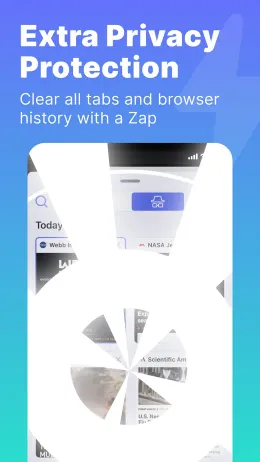 Startpage iPhone app, screen 3 of 4