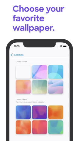 Firefox iPhone app, screen 4 of 4