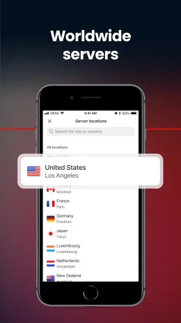 MEGA VPN iPhone app, screen 4 of 4